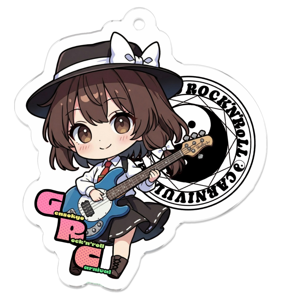 東方Project Gensokyo Rock'n'roll Carnival 宇佐見 蓮子 アクリルキーホルダー