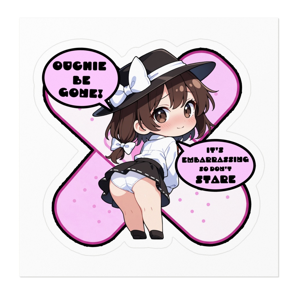 【愛車のキズを可愛く変身!】東方幻想キズデコ!ステッカー 宇佐見 蓮子