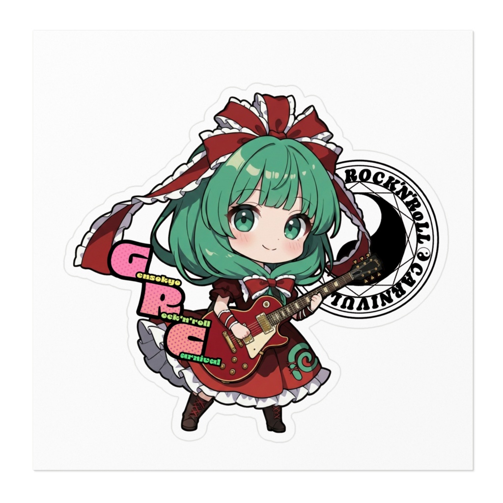 東方Project Gensokyo Rock'n'roll Carnival 鍵山 雛 ステッカー