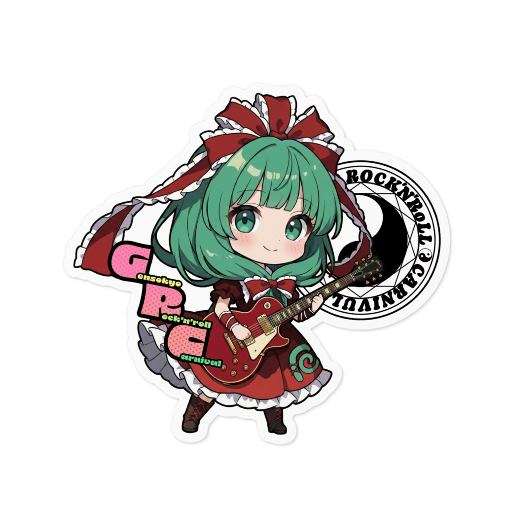 東方Project Gensokyo Rock'n'roll Carnival 鍵山 雛 ステッカー