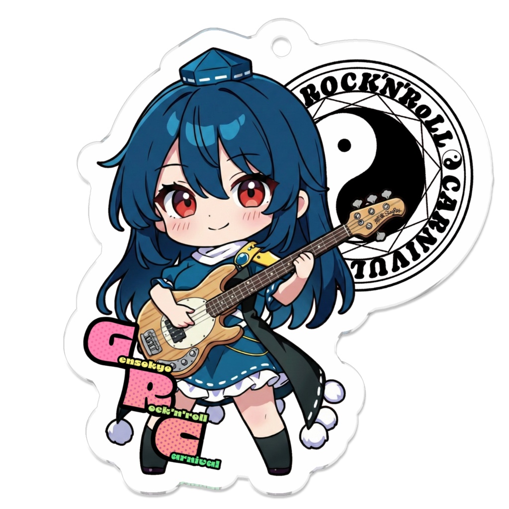 東方Project Gensokyo Rock'n'roll Carnival 飯綱丸 龍 アクリルキーホルダー