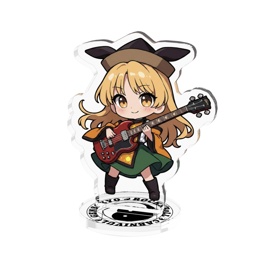 東方Project Gensokyo Rock'n'roll Carnival 摩多羅隠岐奈 アクリルフィギュア