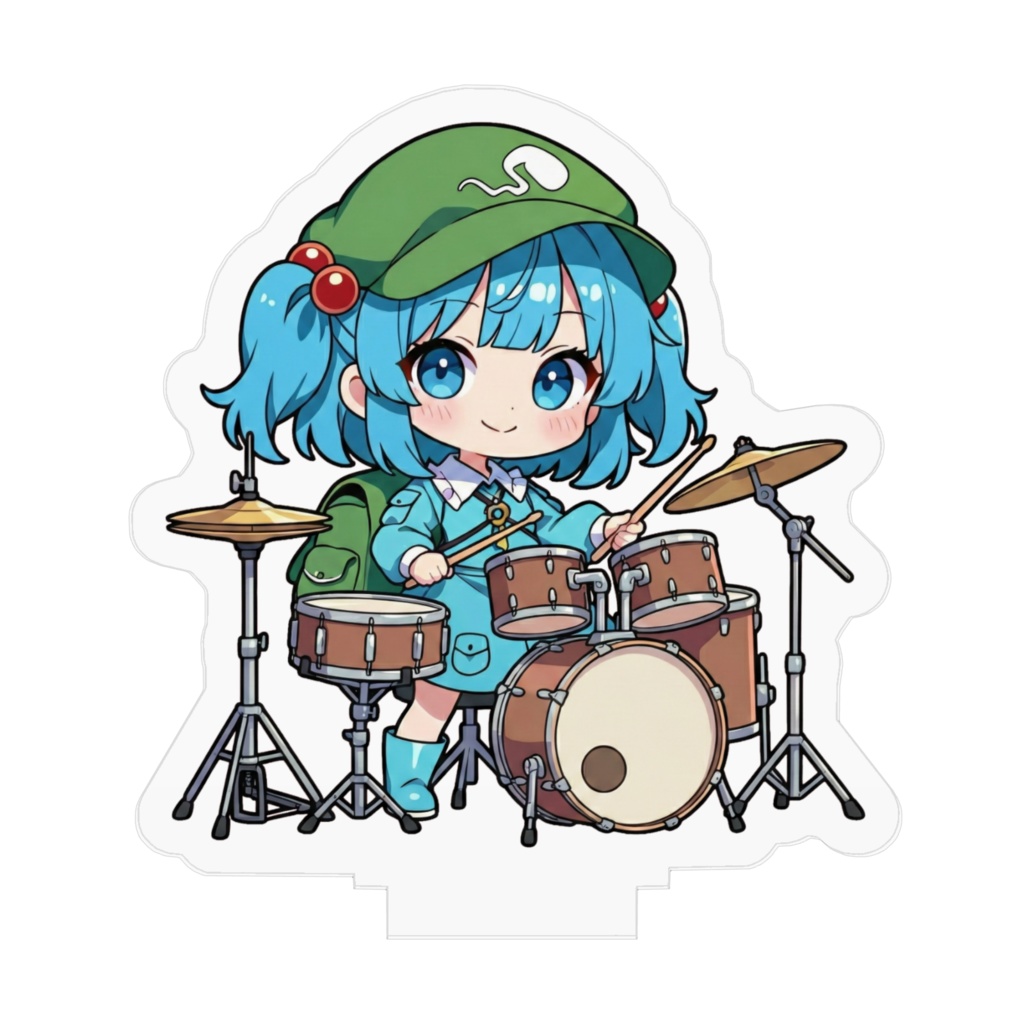 東方Project Gensokyo Rock'n'roll Carnival 河城にとり アクリルフィギュア