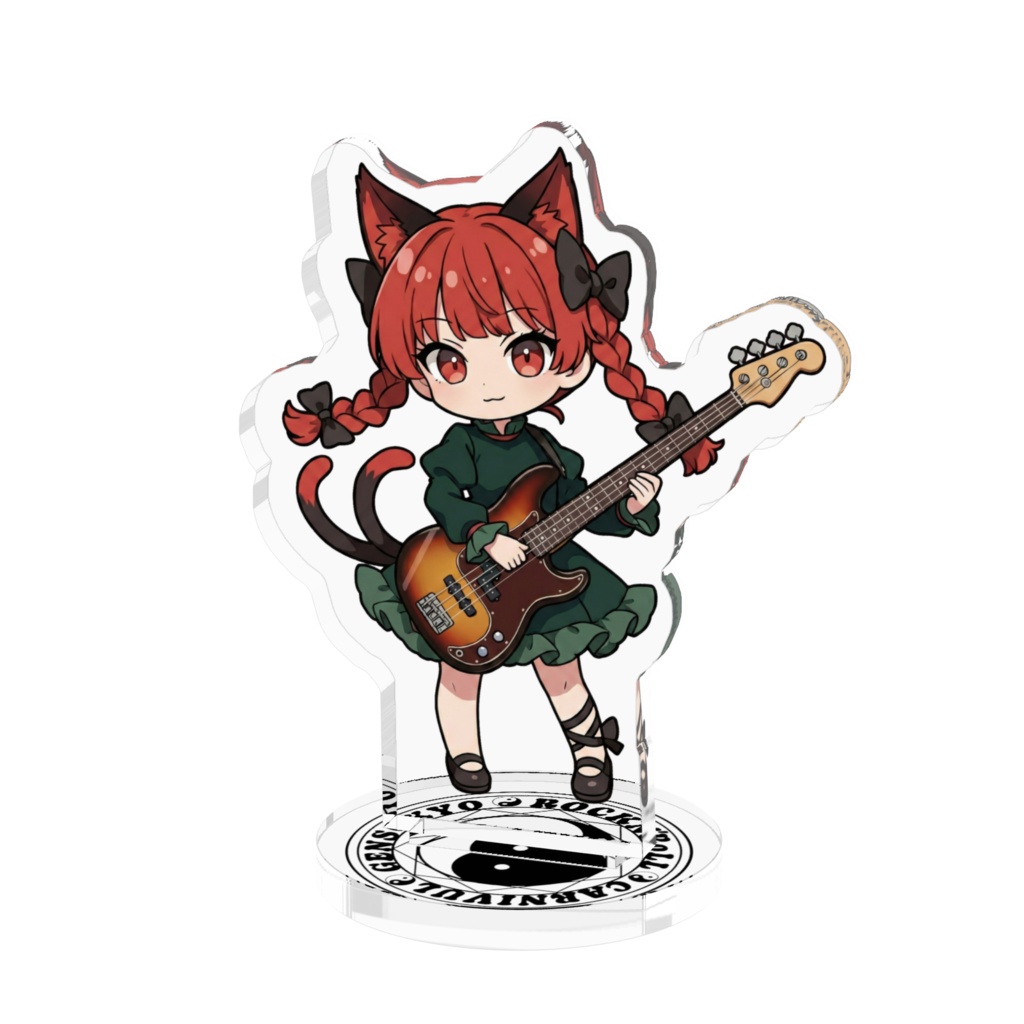 東方Project Gensokyo Rock'n'roll Carnival 火焔猫 燐 アクリルフィギュア