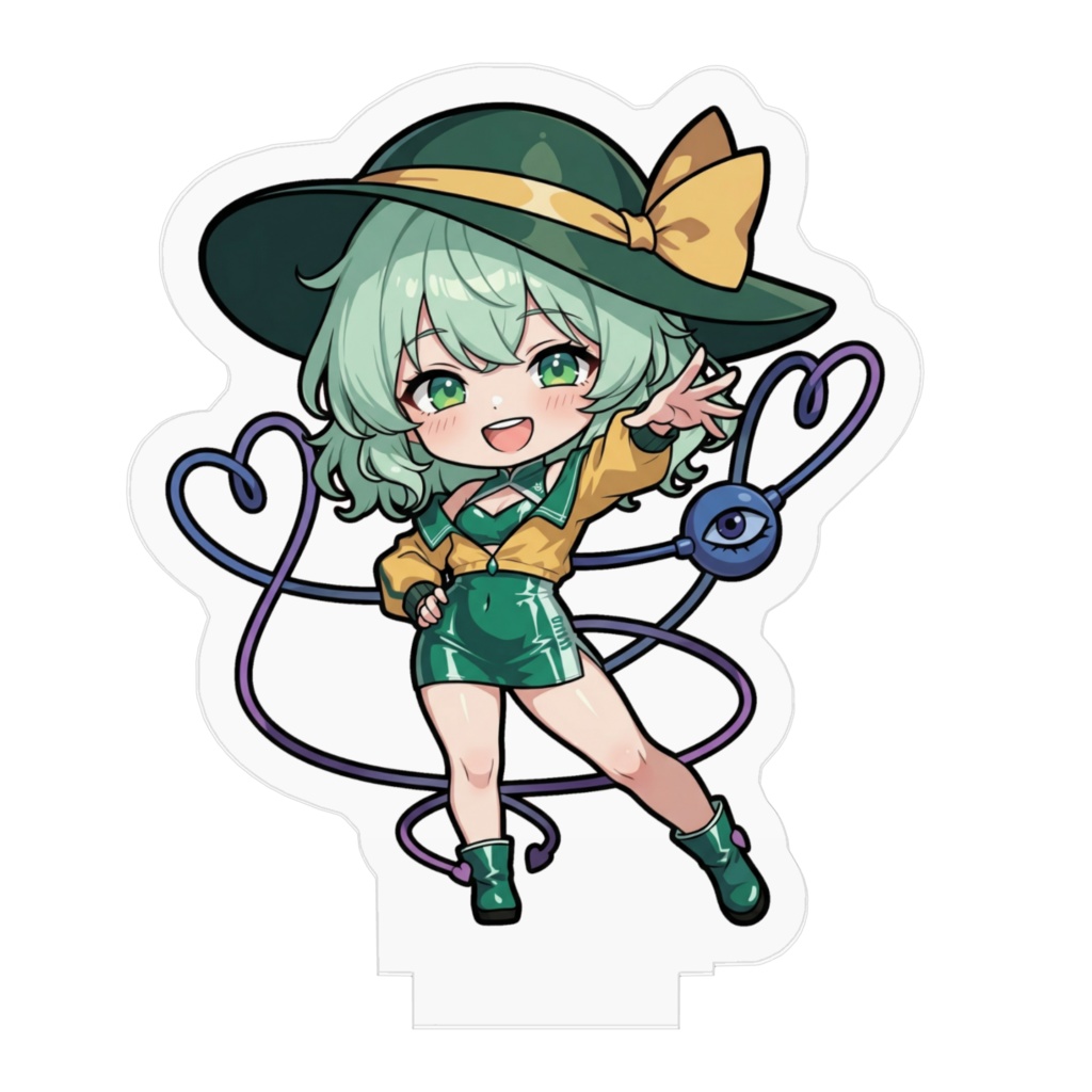 東方Project - PADDOCK GIRLS COLLECTION 古明地こいし アクリルフィギュア