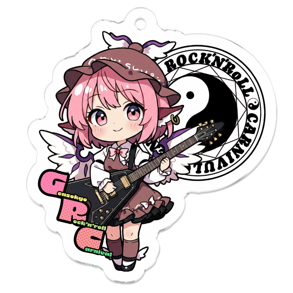 東方Project Gensokyo Rock'n'roll Carnival ミスティア・ローレライ アクリルキーホルダー