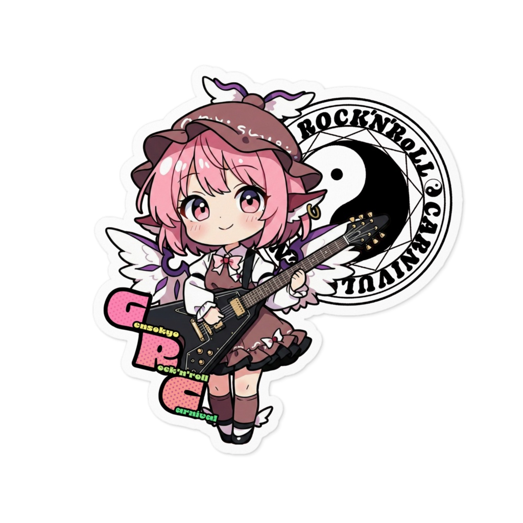 東方Project Gensokyo Rock'n'roll Carnival ミスティア・ローレライ ステッカー