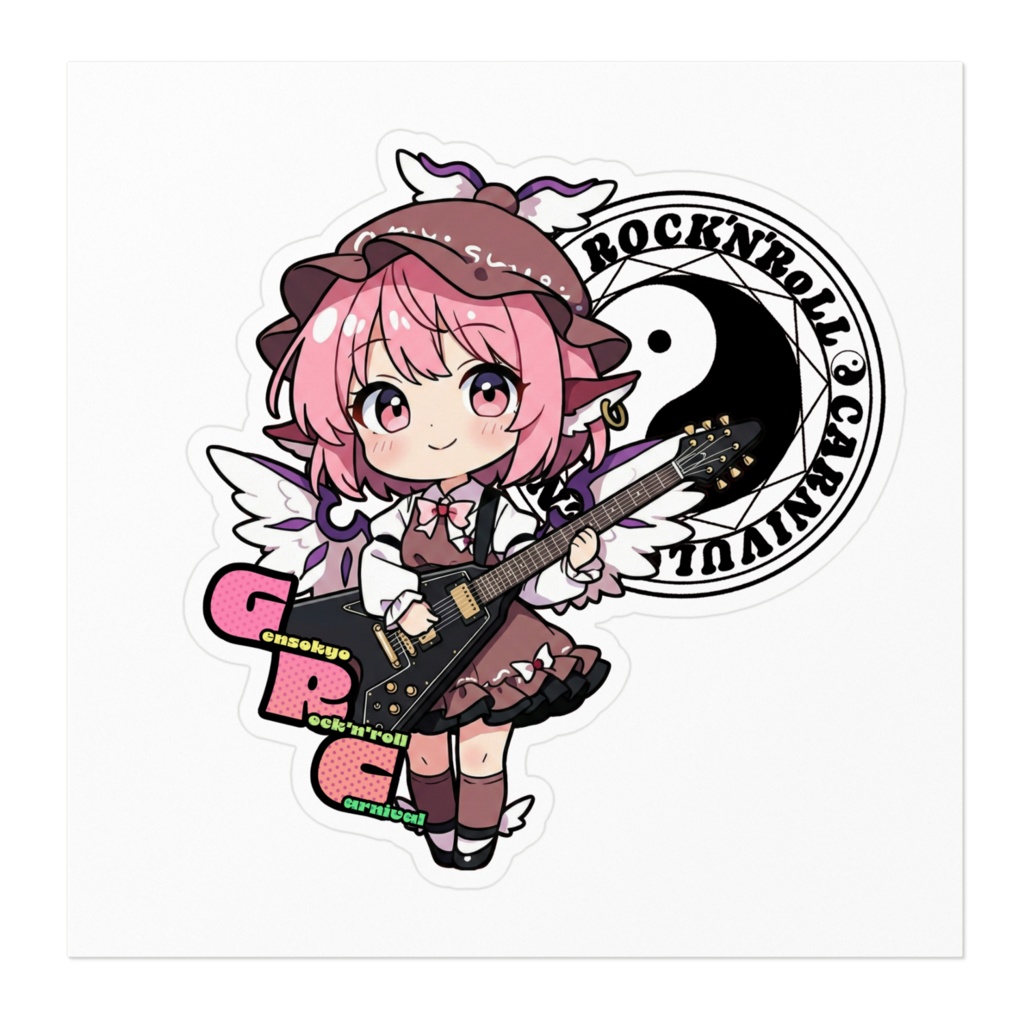 東方Project Gensokyo Rock'n'roll Carnival ミスティア・ローレライ ステッカー