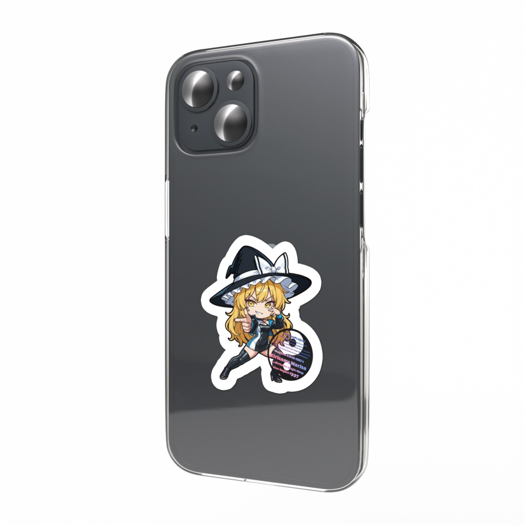 東方Project - PADDOCK GIRLS COLLECTION 霧雨魔理沙 スマホステッカー