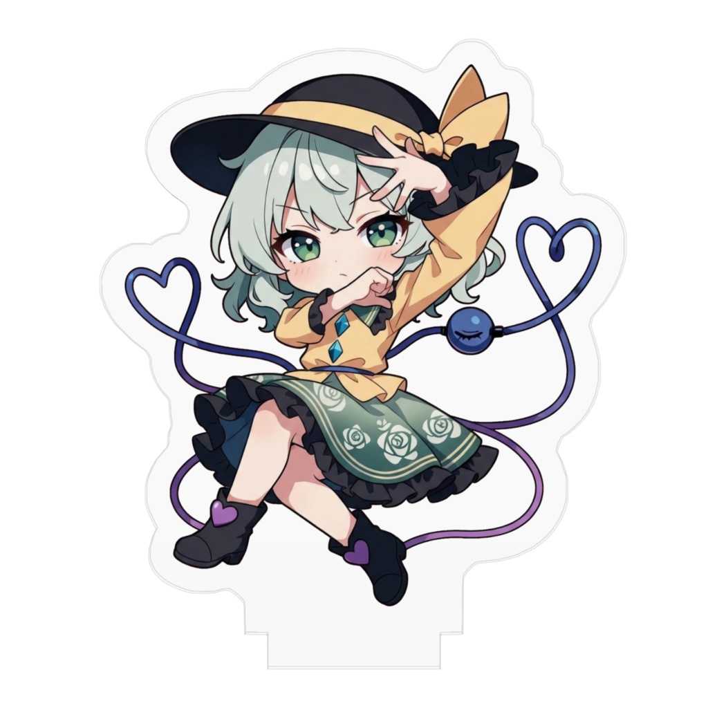 東方Project 〜覚悟のキメポーズ〜アクリルフィギュア 古明地こいし