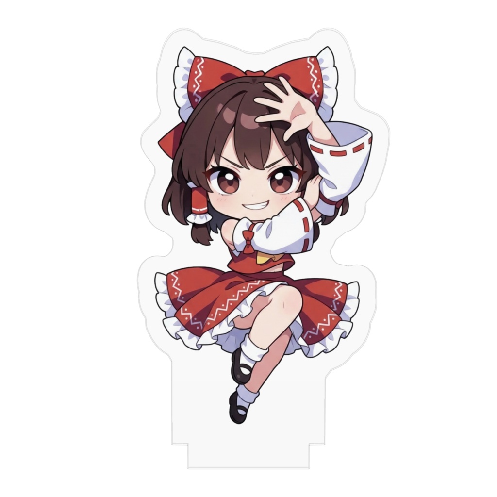 東方Project 〜覚悟のキメポーズ〜アクリルフィギュア 博麗霊夢