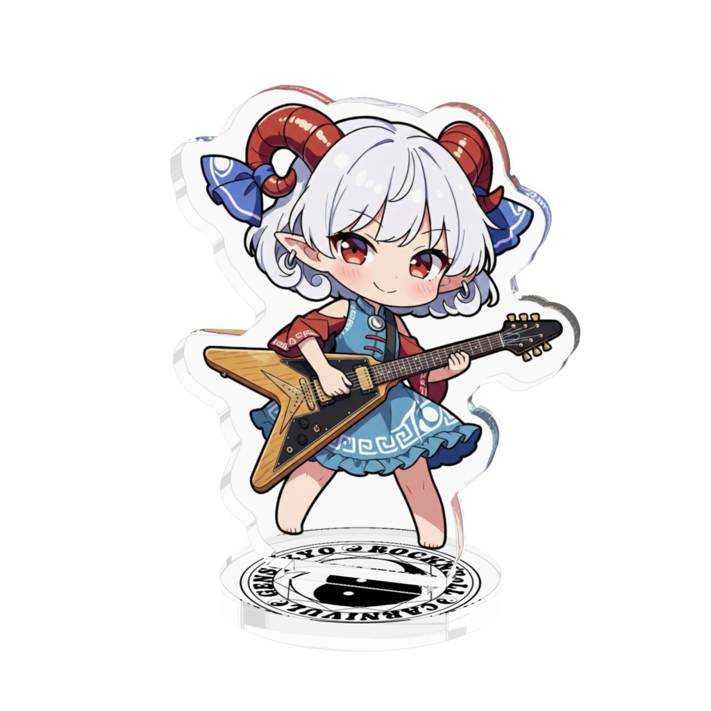 東方Project Gensokyo Rock'n'roll Carnival 饕餮 尤魔 アクリルフィギュア