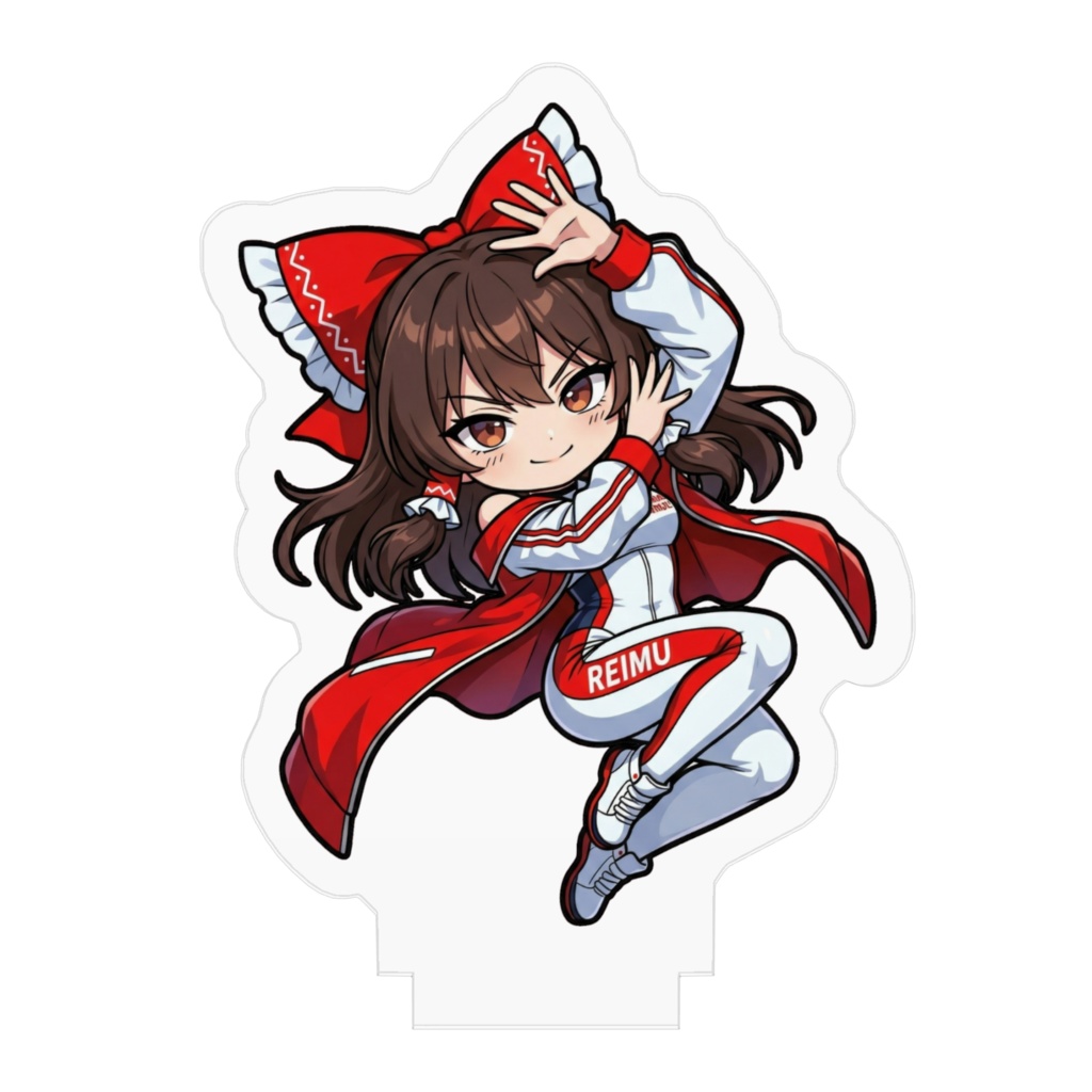 東方Project - PADDOCK GIRLS COLLECTION 博麗霊夢 アクリルフィギュア