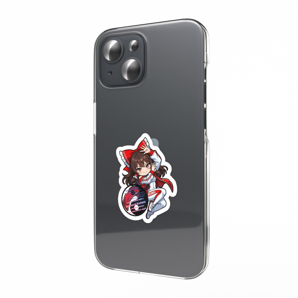 東方Project - PADDOCK GIRLS COLLECTION 博麗霊夢 スマホステッカー