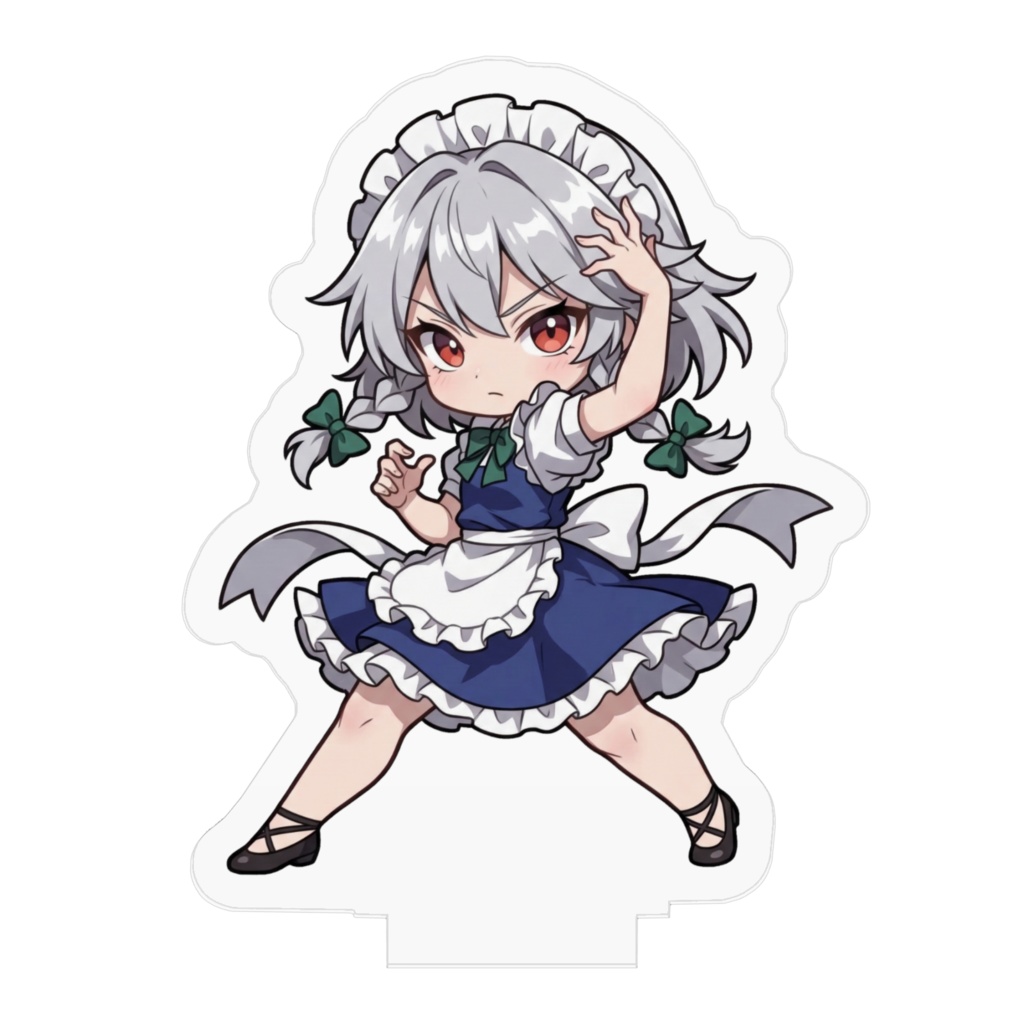 東方Project 〜覚悟のキメポーズ〜アクリルフィギュア 十六夜咲夜