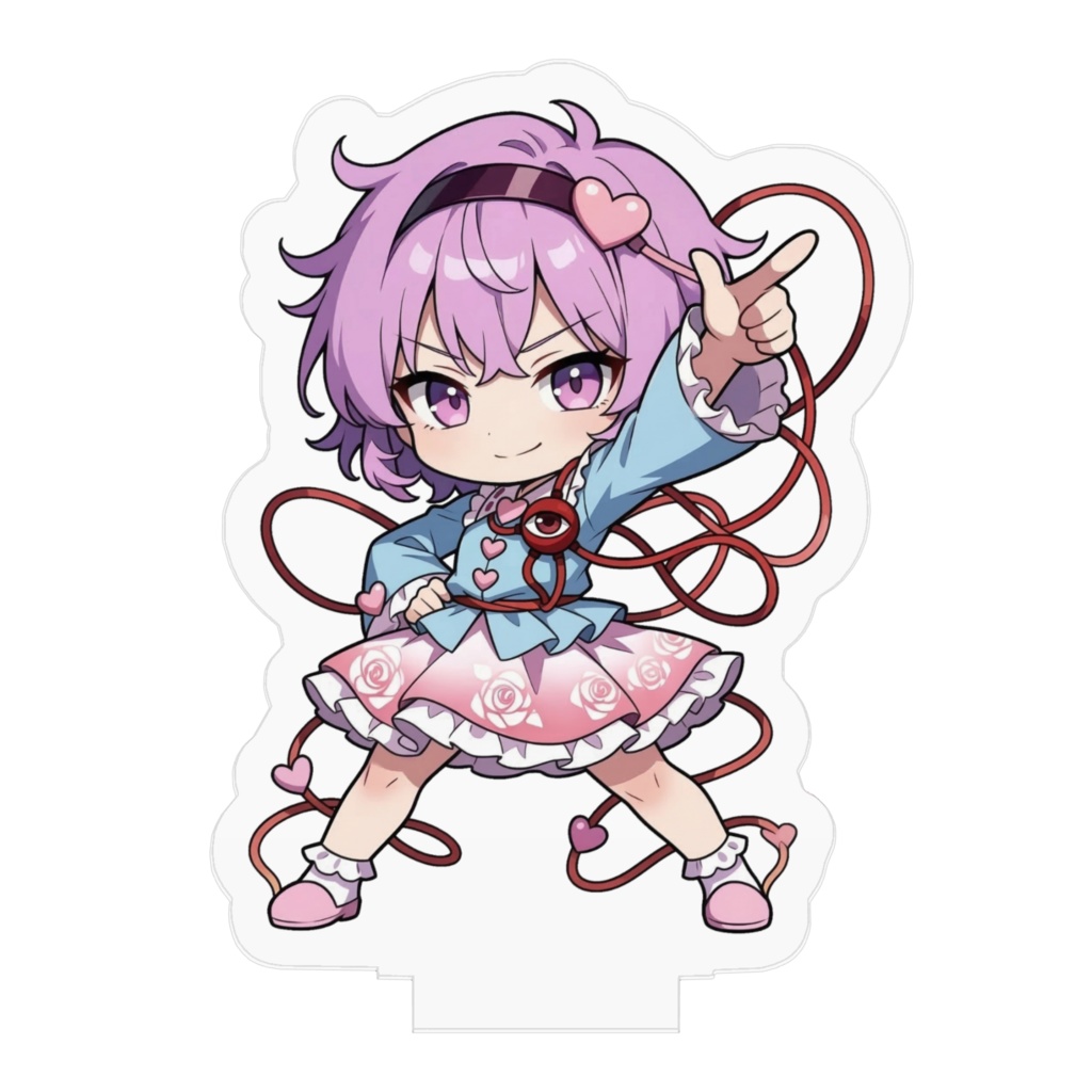 東方Project 〜覚悟のキメポーズ〜アクリルフィギュア 古明地さとり