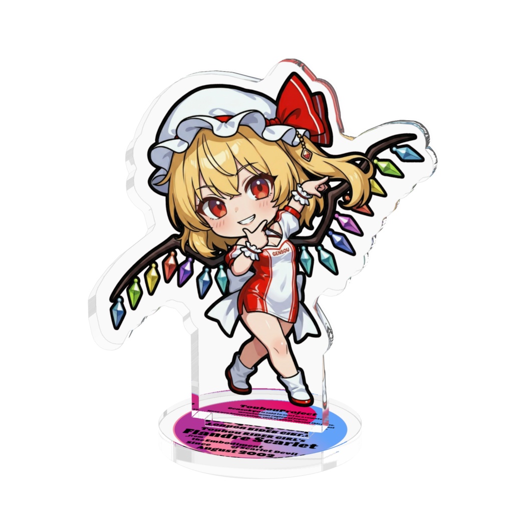 東方Project - PADDOCK GIRLS COLLECTION フランドール・スカーレット アクリルフィギュア