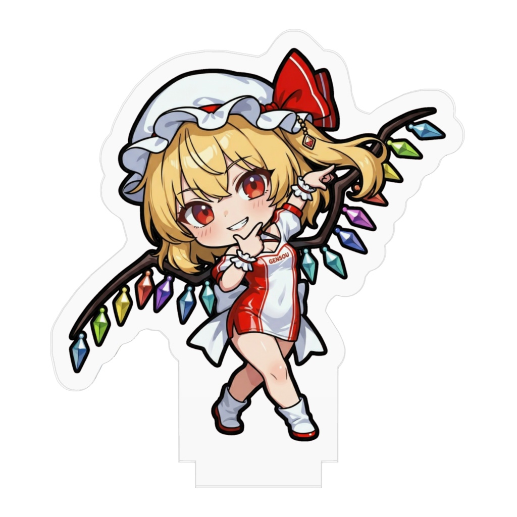 東方Project - PADDOCK GIRLS COLLECTION フランドール・スカーレット アクリルフィギュア