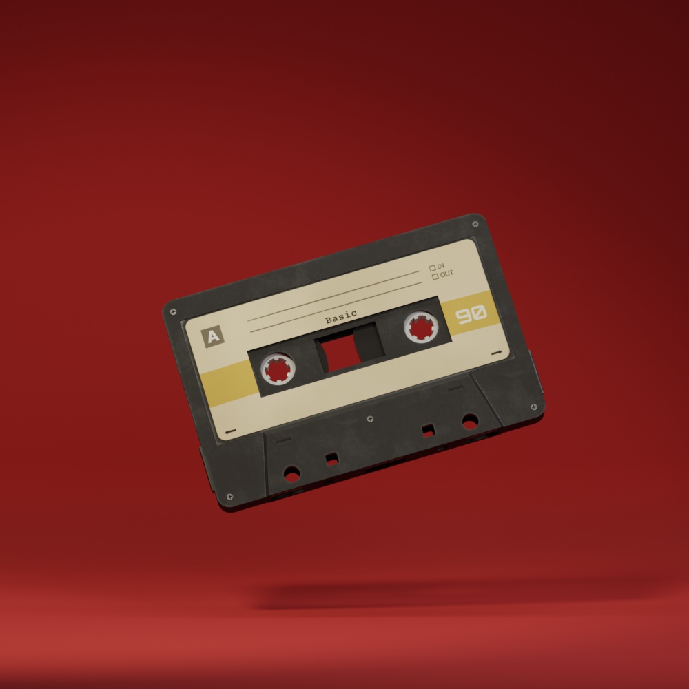 カセットテープ【3D】