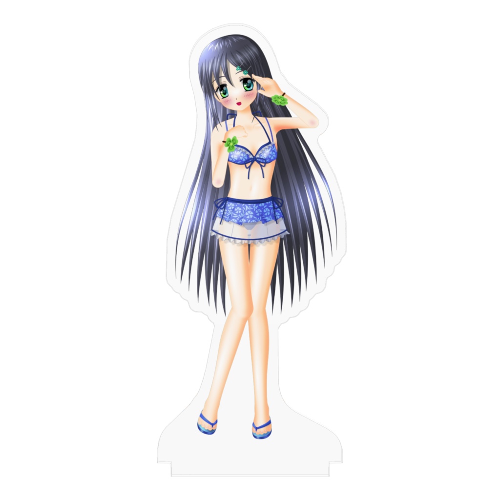 Vtuber「水風七夏」アクリルフィギュア(夏色水着)CB_0138