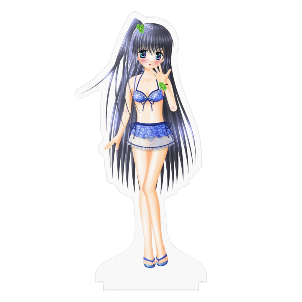 Vtuber「水風七夏」アクリルフィギュア(夏色水着)CE_0087