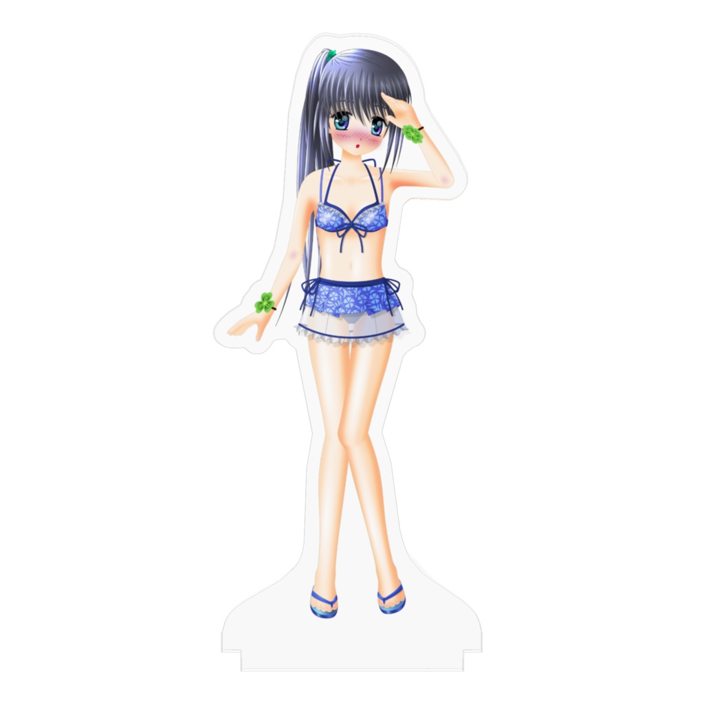 Vtuber「水風七夏」アクリルフィギュア(夏色水着)CF_0050