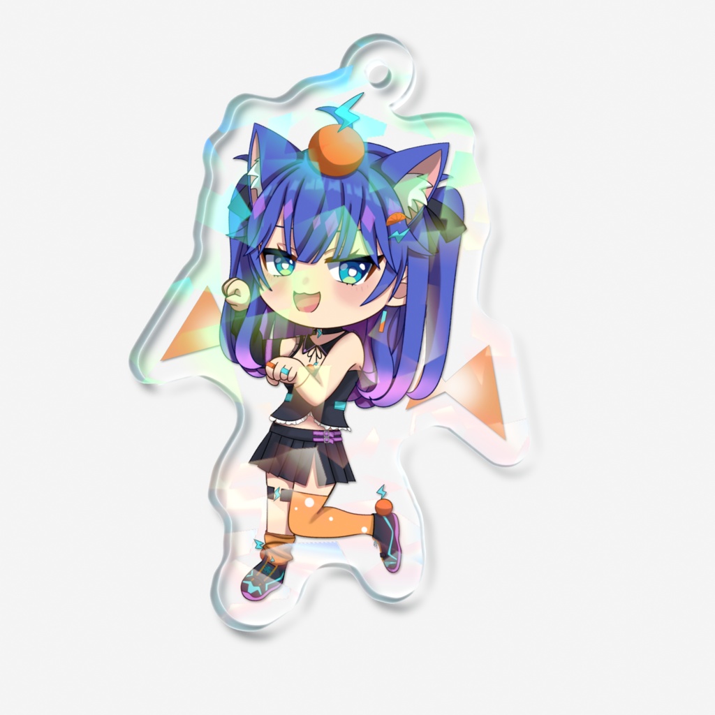 ミニキャラのキラっとアクキー(4種)