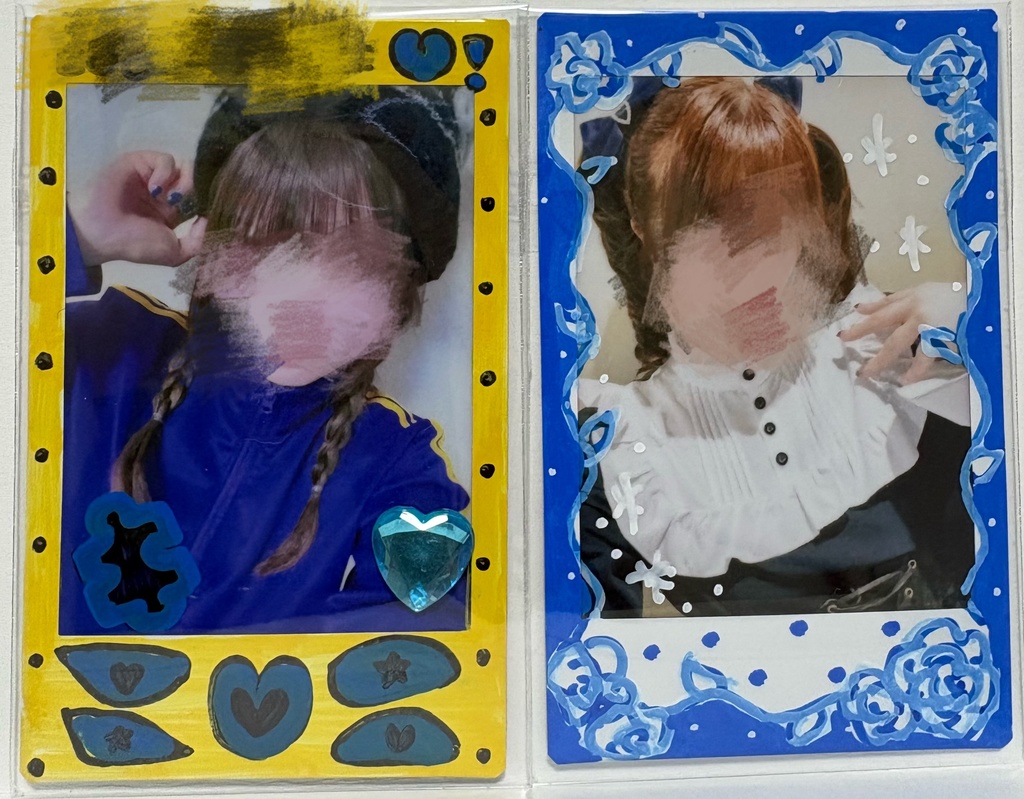 お絵描き済みランダムソロチェキ