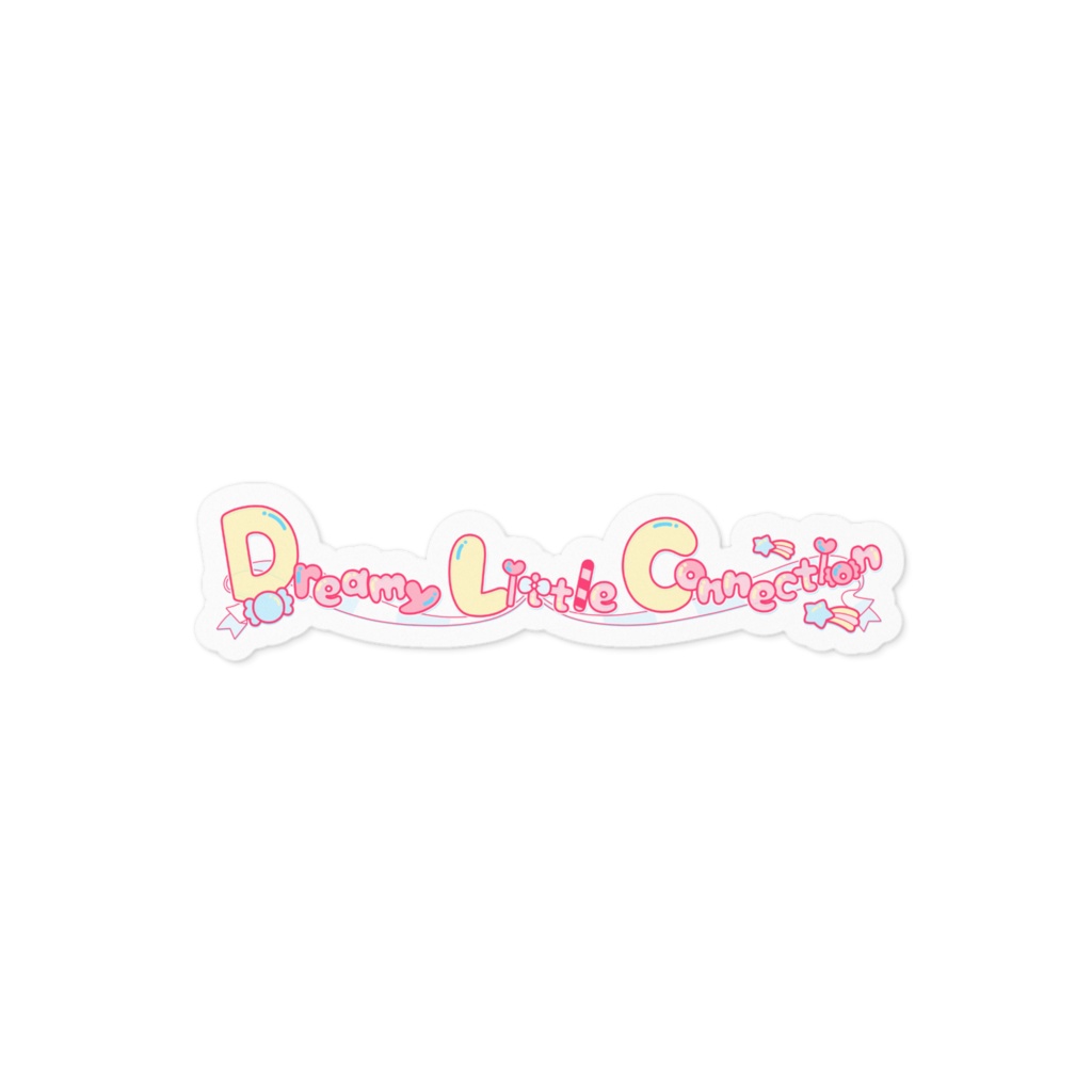 「DreamyLittleConnection」ロゴステッカー