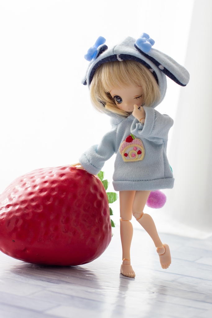 くいしんぼうさぎさんのパーカー