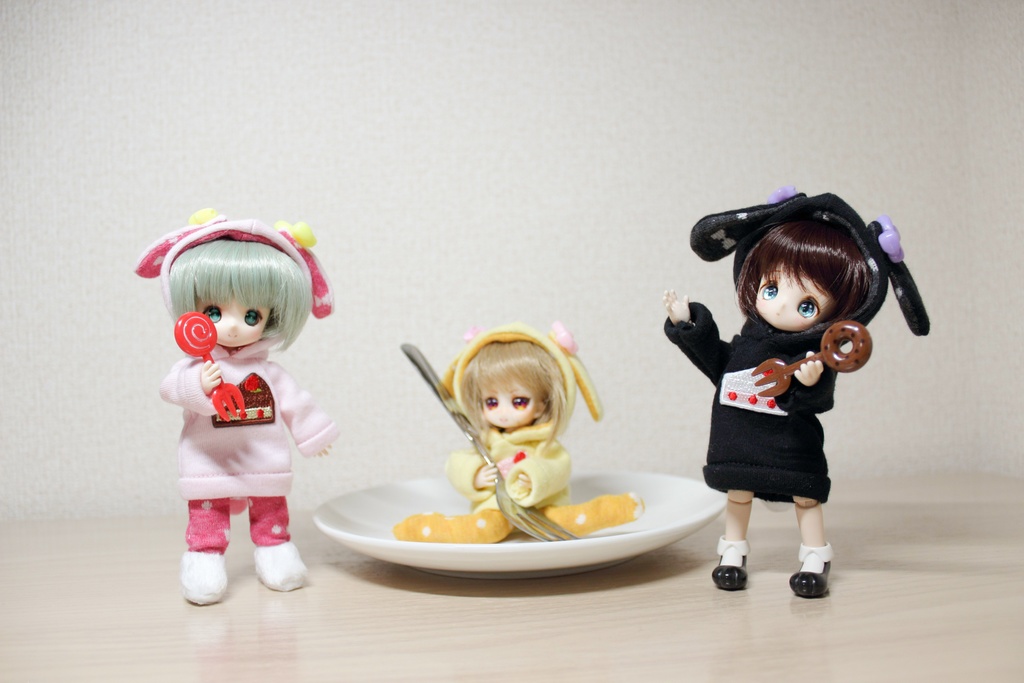 くいしんぼうさぎさんのパーカー