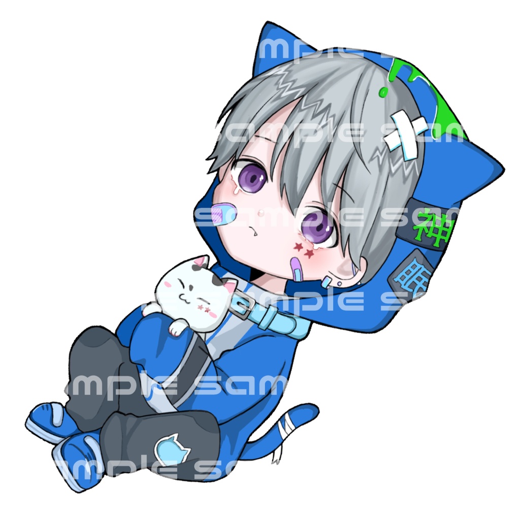 ろるアクキー 「×_×」ver