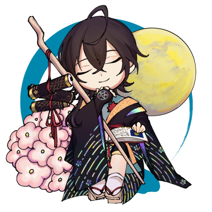 【虹の降る海】カラーアクキー ジュロウジン