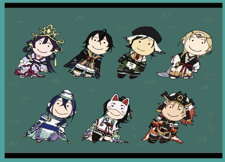 【虹の降る海】人間さんていいな シール