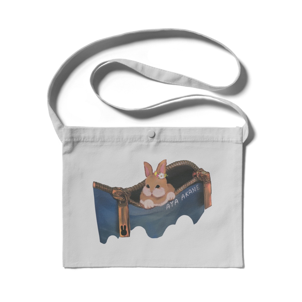 【ぴょこ🐰】サコッシュ【全4色】