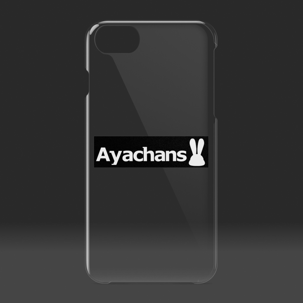 【iPhoneケース】ロゴ(BLACK)