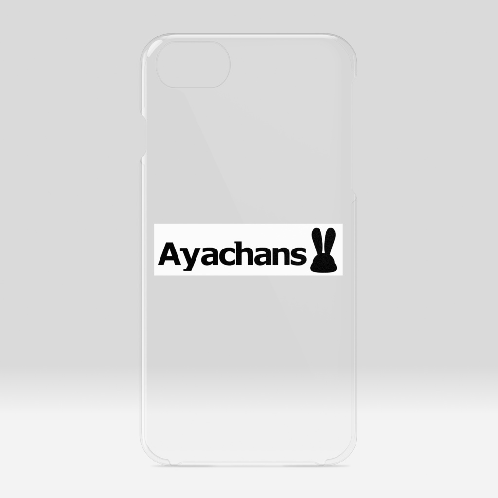 【iPhoneケース】ロゴ（WHITE）