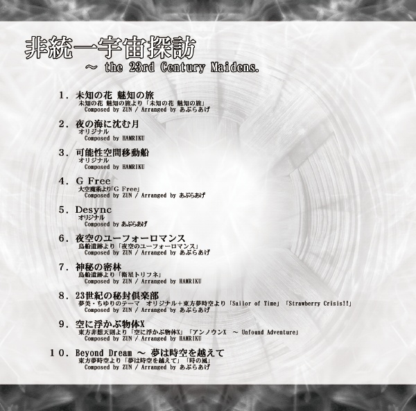 非統一宇宙探訪 ~ the 23rd Century Maidens.