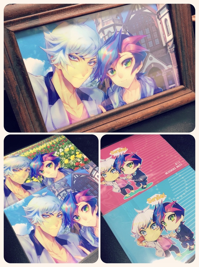 自撮り風クリアポストカードセット