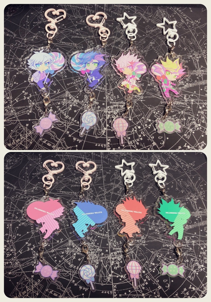 キャンディ運囚アクキーチャーム