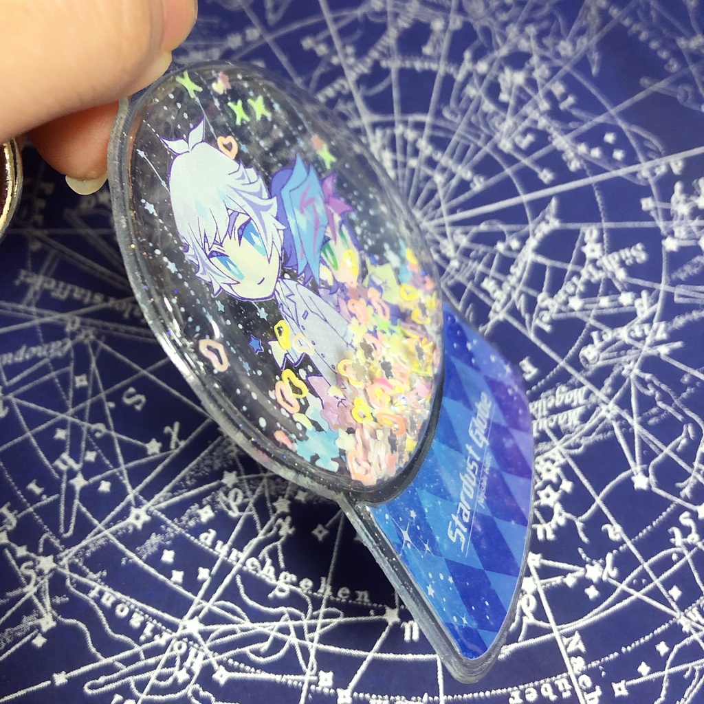 運囚スノードームキーホルダー