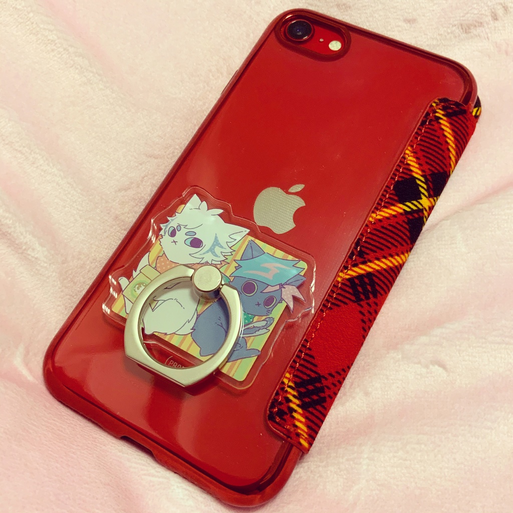 運囚ねこスマホリング