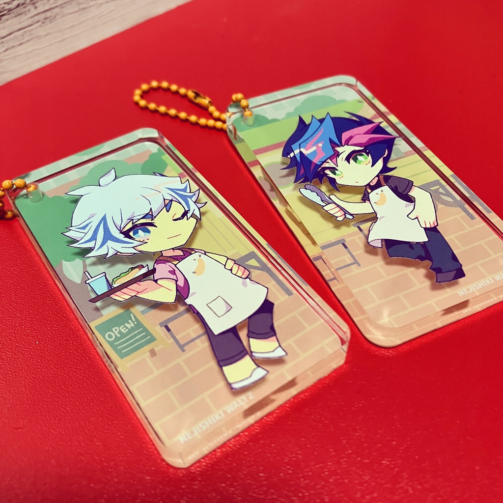 アクリルドミノキーホルダー