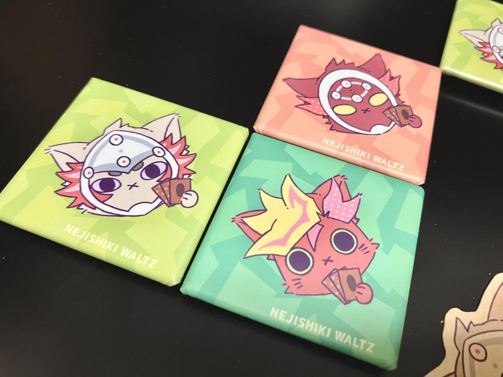 運囚ねこ缶マグネットセット