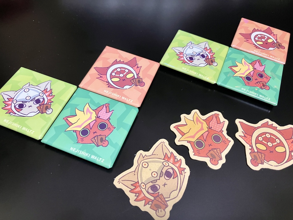 運囚ねこ缶マグネットセット