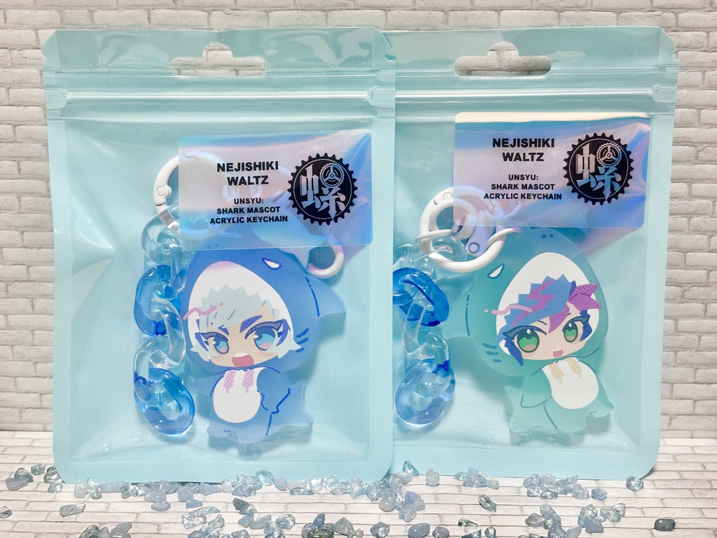 サメ着ぐるみアクキー