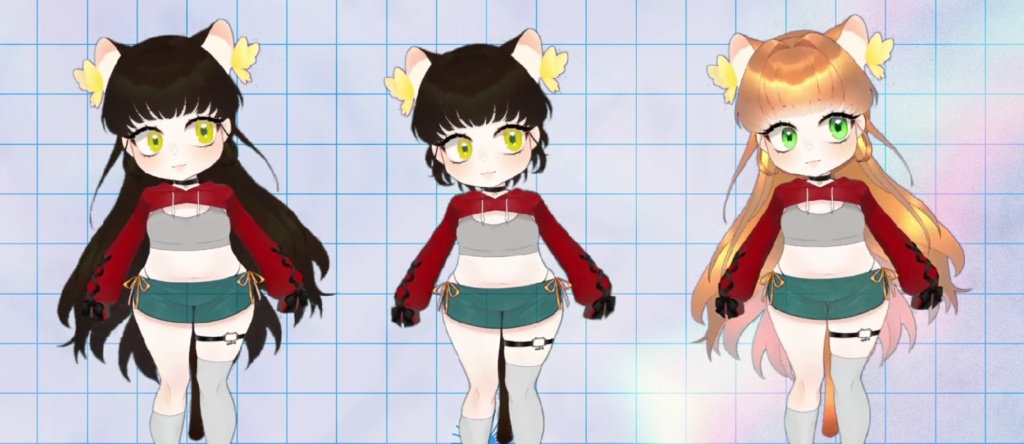 【Live2D Model/ LD / SD】NABI