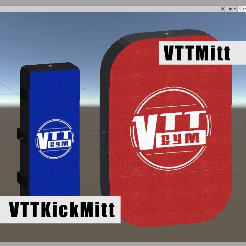 【VRChat Contact対応】VTT空手ミット