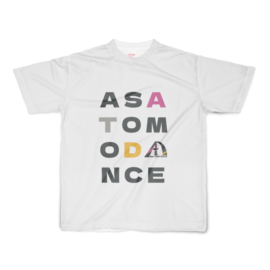Tシャツ - 白(ポリエステル)