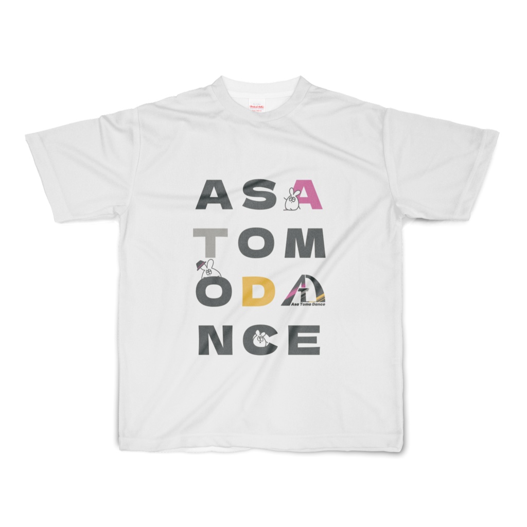 コラボTシャツ - 白(ポリエステル)